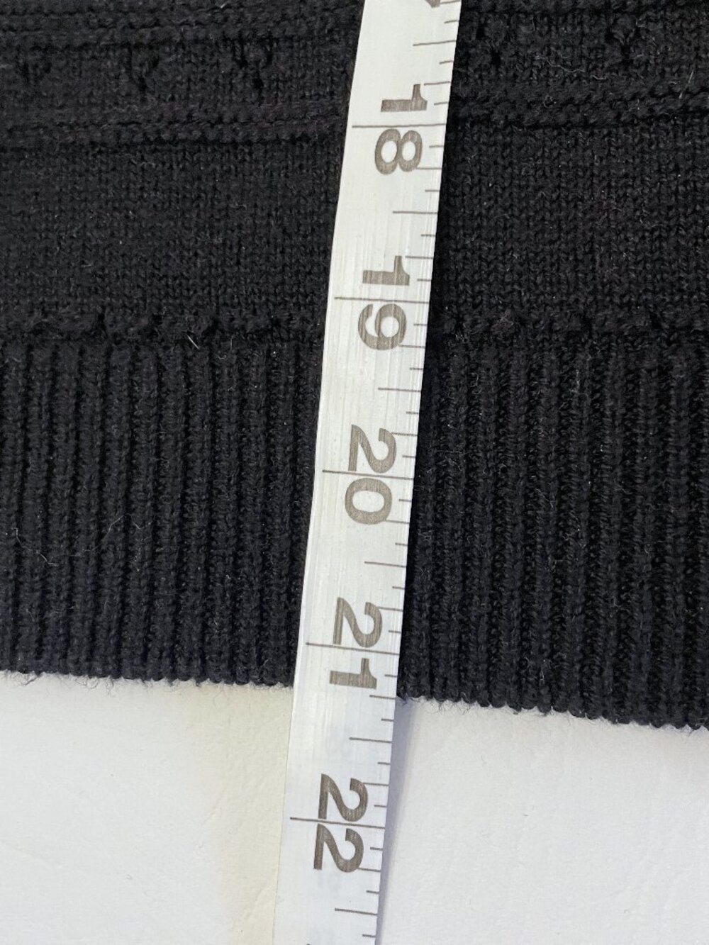 Draper James Sweater Short Sleeve Women's XXL Black Puff Sleeve Knit Top Buttons - Picture 8 of 13